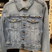 [S] DKNY TRUCKER JACKET,CHAMBERS WASH, DJ4J6006-F3I (SD941)