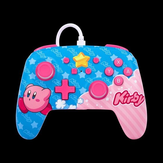 PowerA Enhanced Wired Controller for Nintendo Switch - Kirby