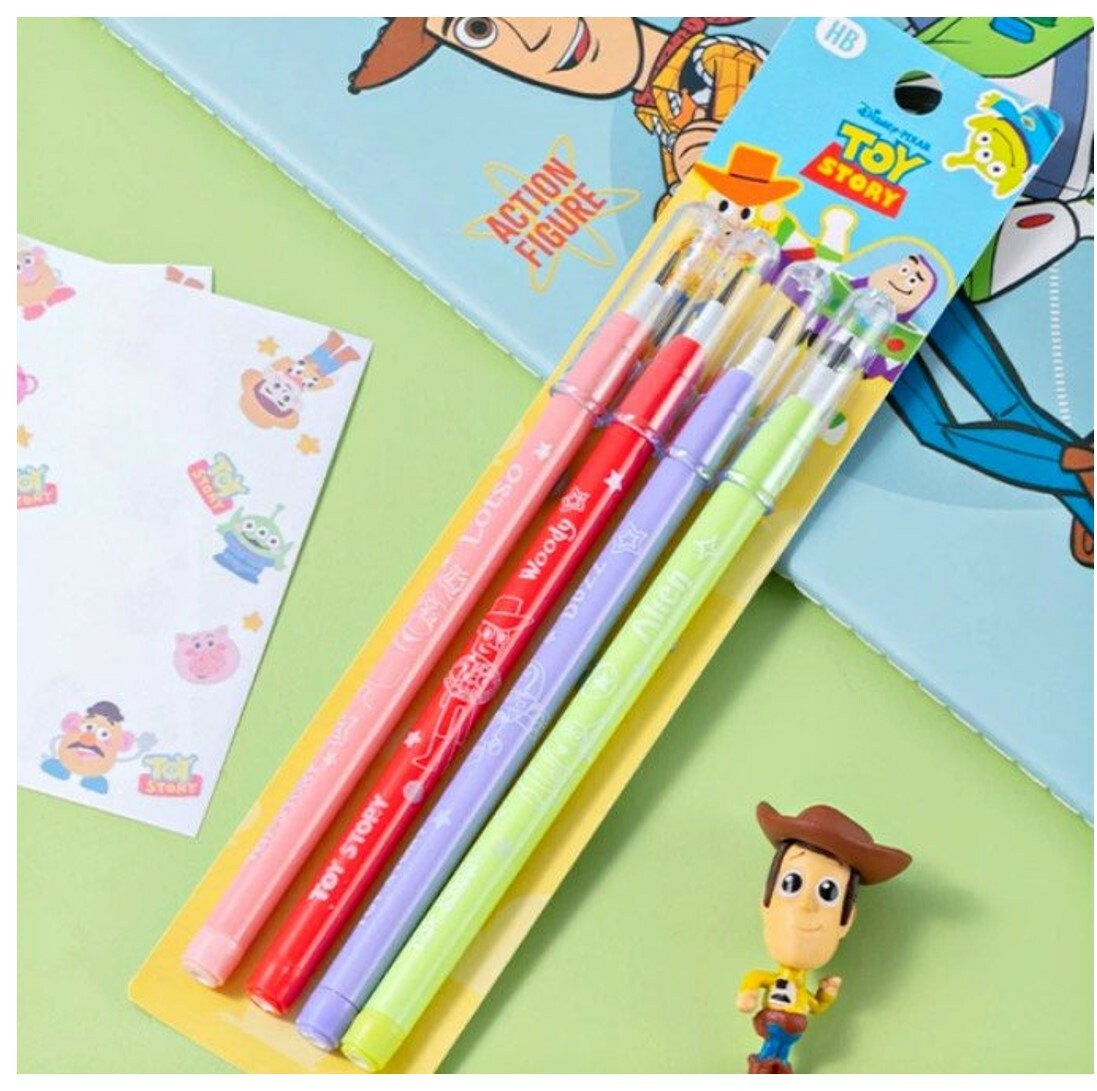 迪士尼 反斗奇兵 - 4P免刨鉛筆