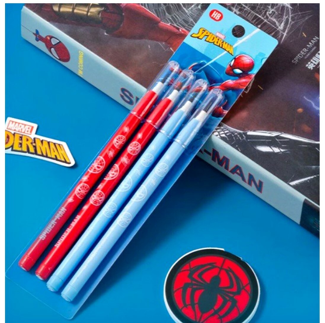 蜘蛛俠 - MARVEL - 4P免刨鉛筆