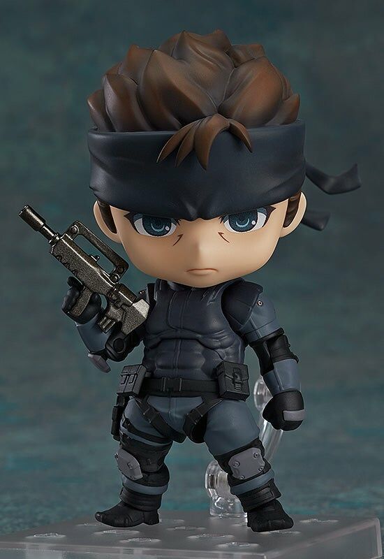 黏土人  索利德·斯内克 Nendoroid Solid Snake NEN447(3rd-run)