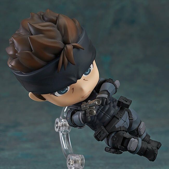 黏土人  索利德·斯内克 Nendoroid Solid Snake NEN447(3rd-run)