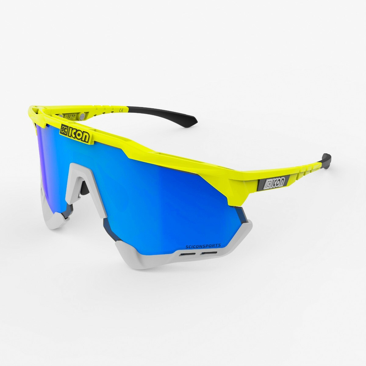 Scicon Aeroshade XL Performance Eyewear Yellow Fluo