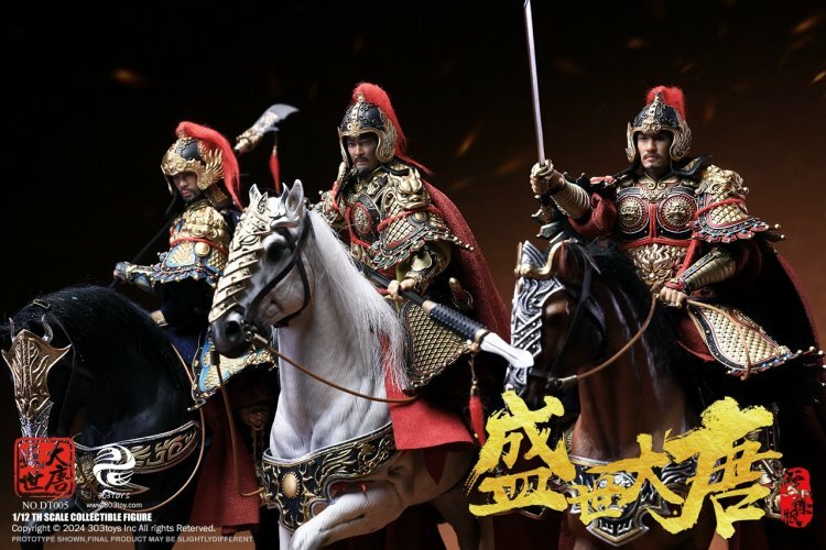 [訂金] 303toys : 1/12 盛世大唐 至臻大套盒