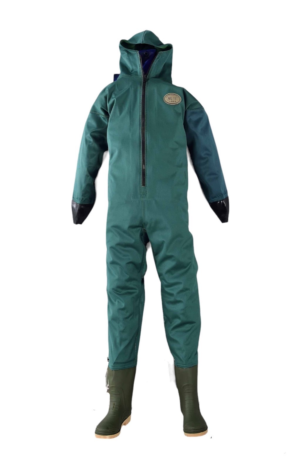 N-535 萬年牌 尼龍內裡全套雙色鞋 (全身防水褲)