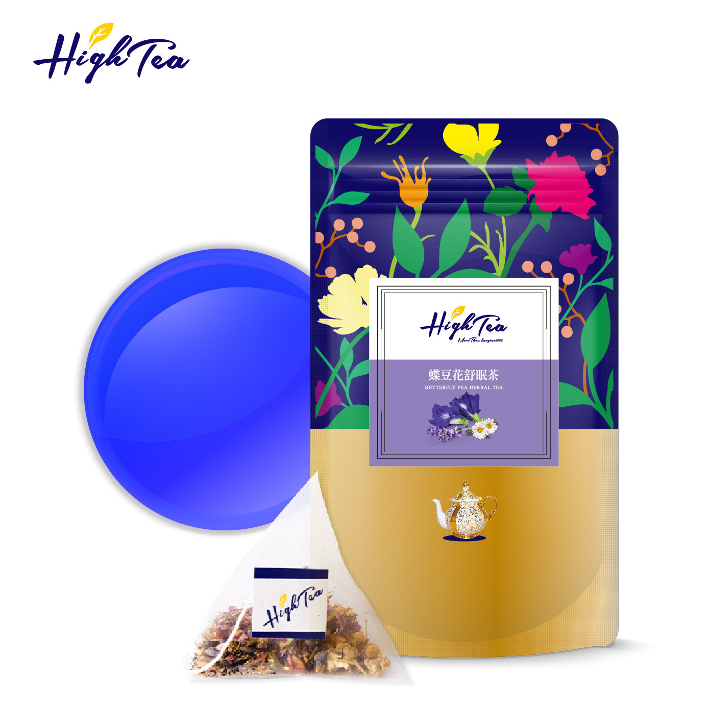 蝶豆花舒眠茶 1.5g x 12入/袋【無咖啡因】