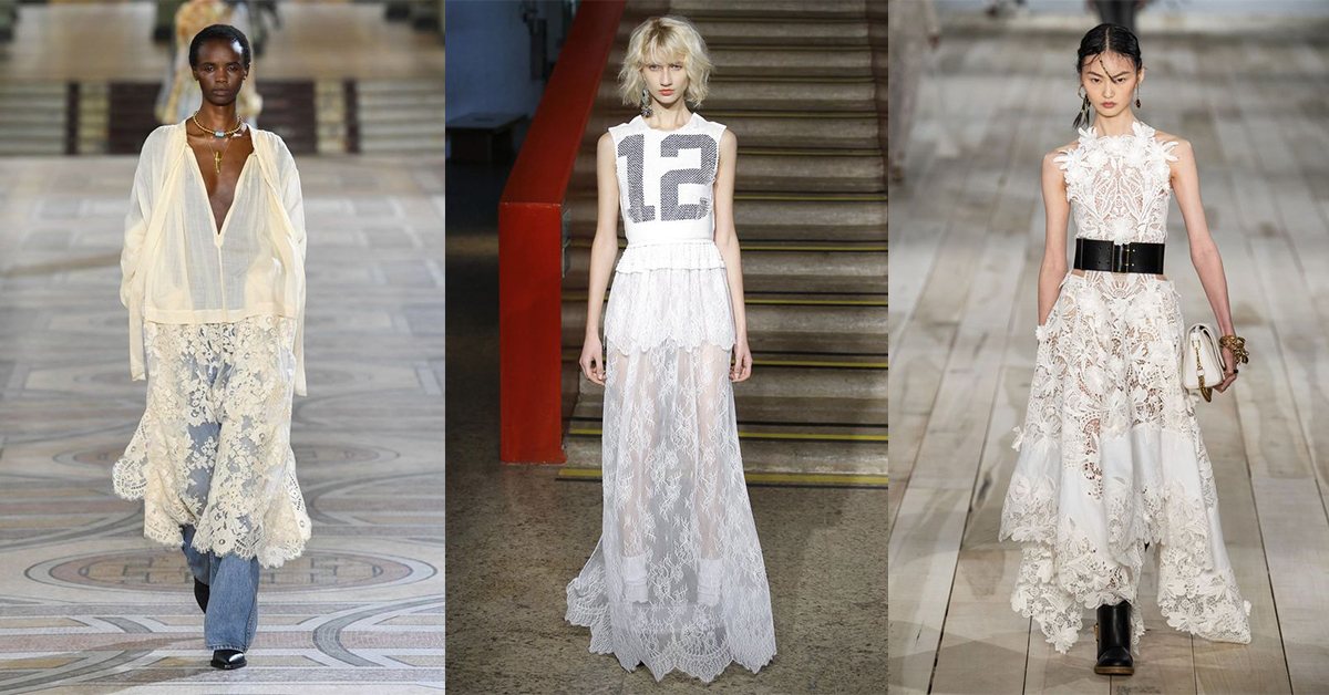 浪漫復古風潮回歸,  今年夏季必備的潮流元素-蕾絲、蝴蝶結