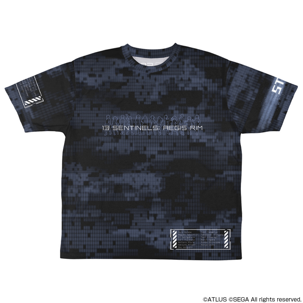 Cospa 1021 十三機兵防衛圏 両面ﾌﾙｸﾞﾗﾌｨｯｸTｼｬﾂ