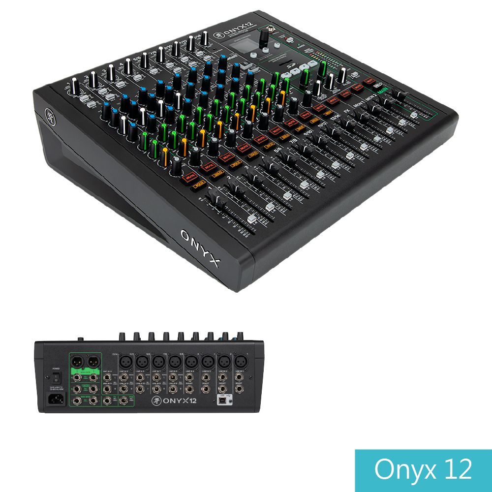 Mackie MACKIE / Onyx 系列 類比混音器( Onyx8/Onyx12/Onyx16/Onyx24) 第 3 張圖片｜三峽錄音 / 音響