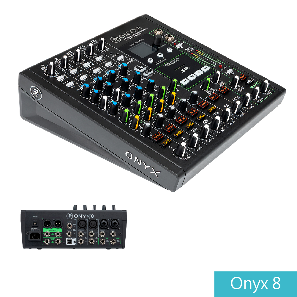 Mackie MACKIE / Onyx 系列 類比混音器( Onyx8/Onyx12/Onyx16/Onyx24) 第 2 張圖片｜三峽錄音 / 音響