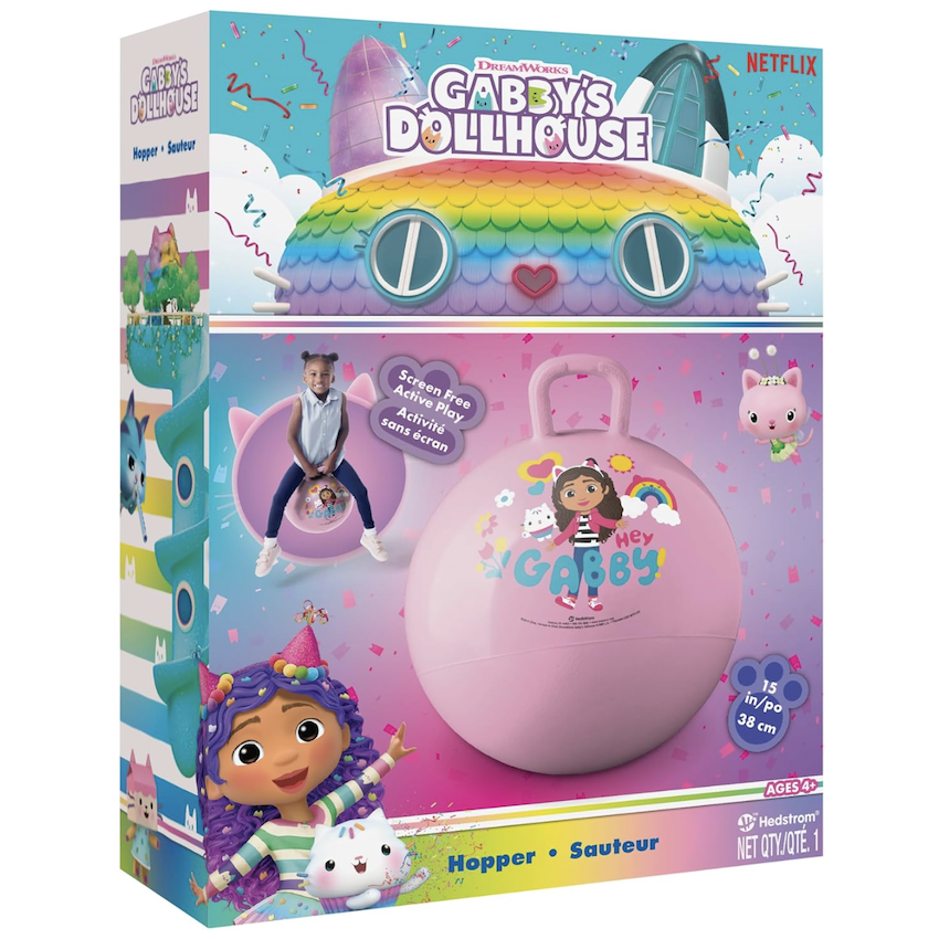 美國 Hedstrom 幼兒運動彈彈球 - Gabby's Dollhouse