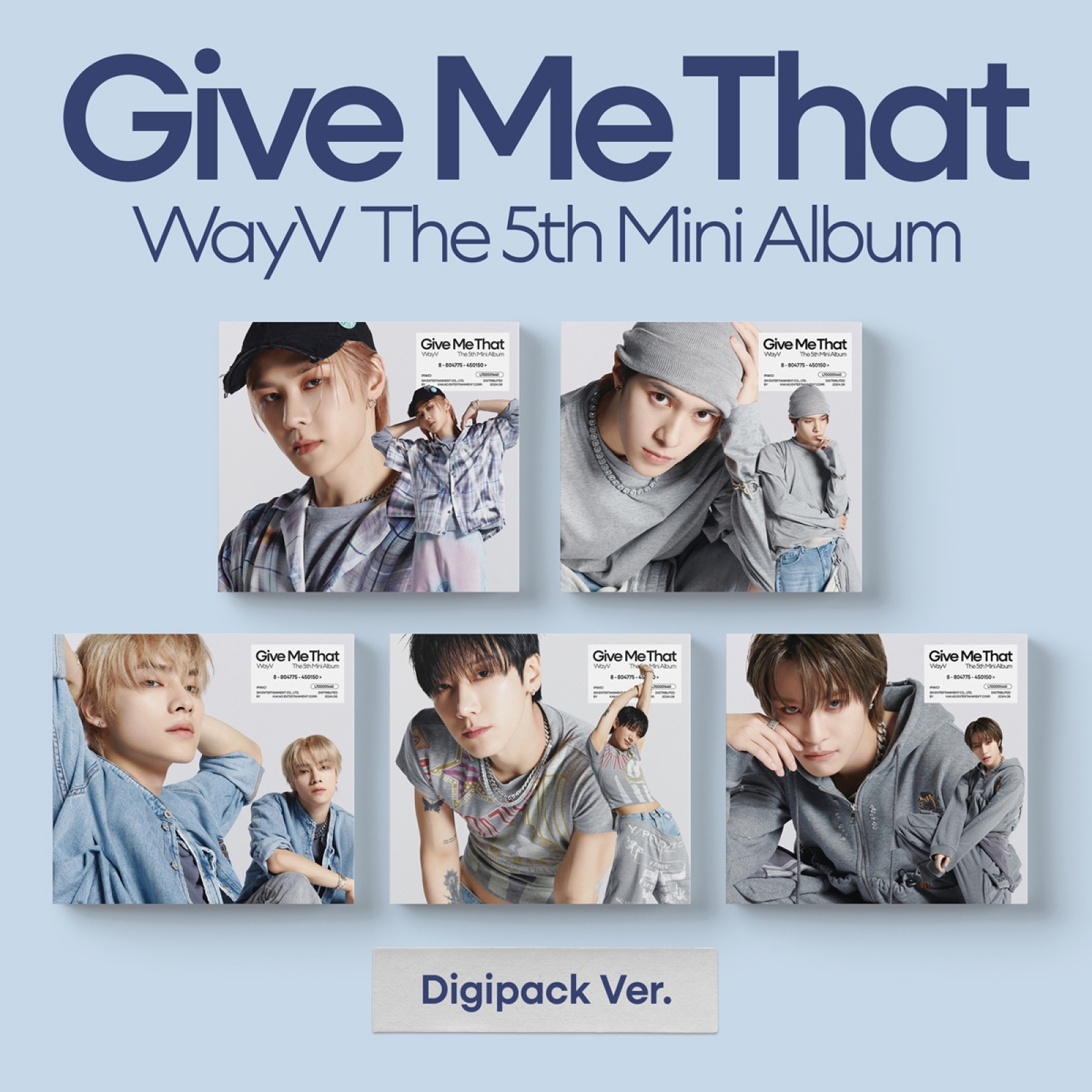 WayV - Give Me That / 5집 미니앨범 (Digipack Ver.) ( SW )