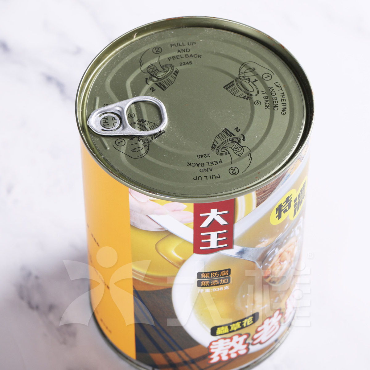 「大王」特濃 蟲草花熬 老雞燉湯 (938克)