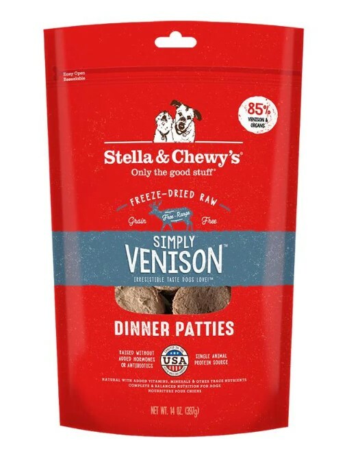 Stella & Chewy's 凍乾生肉主糧單一蛋白系列 鹿肉配方．14oz/25oz