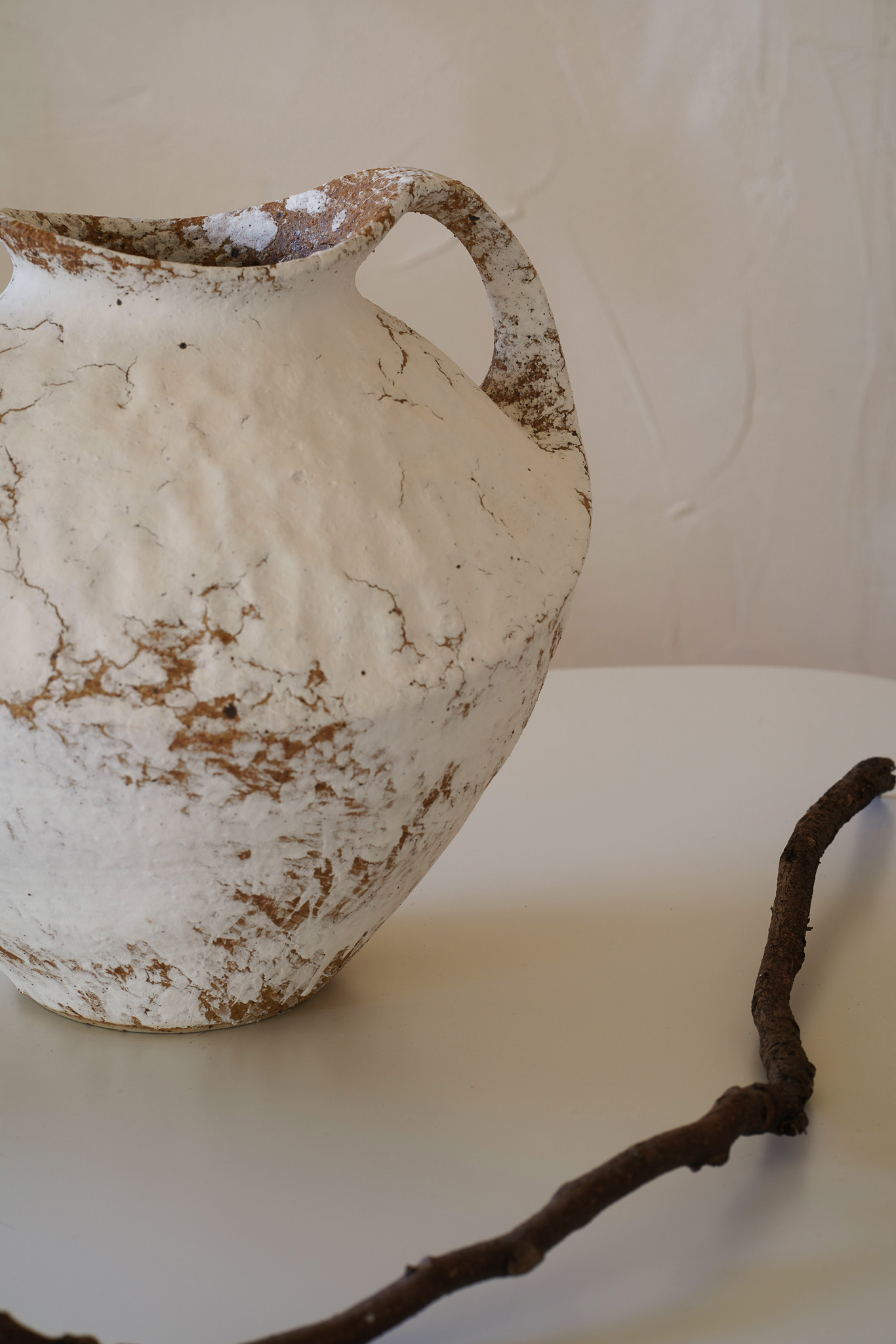 Wabi-sabi 侘寂白花器二入組