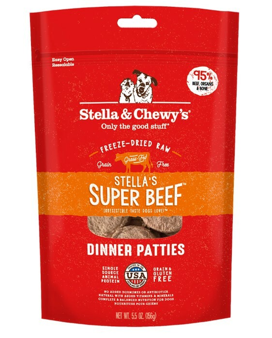 Stella & Chewy's 凍乾生肉主糧系列 牛魔王配方．5.5oz/14oz/25oz