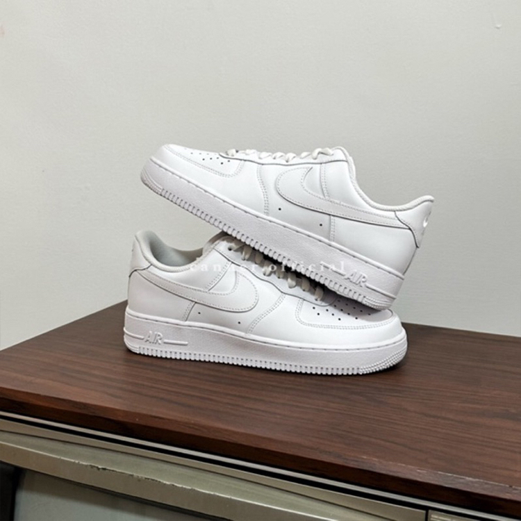 NIKE AIR FORCE 1 07  白  男女款 CW2288-111/ DD8959-100
