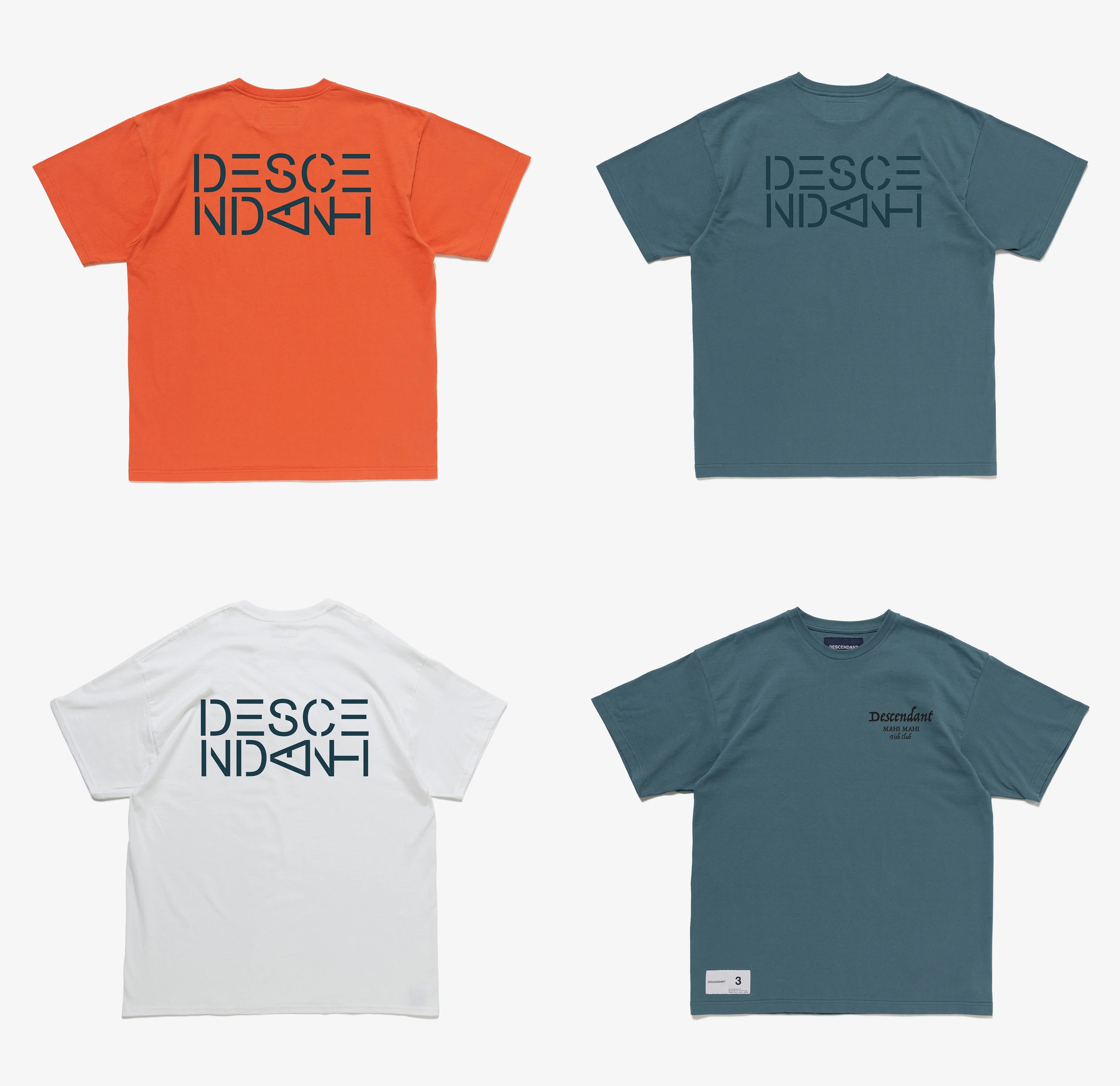 [現貨] DESCENDANT SS24 SUMMER CORAL SS