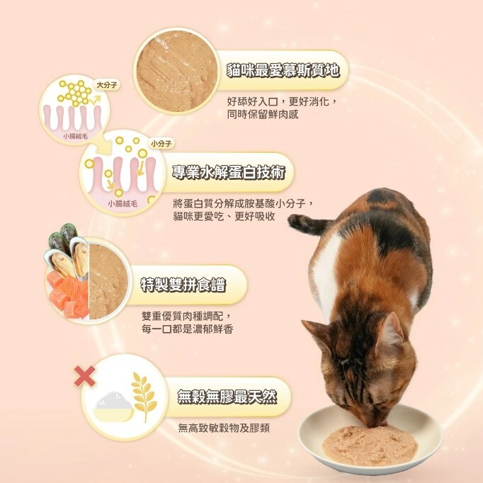 怪獸部落｜貓咪 開胃慕斯主食罐 開胃罐 82g