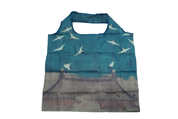 RPET環保摺疊購物袋｜《瑞鶴圖》