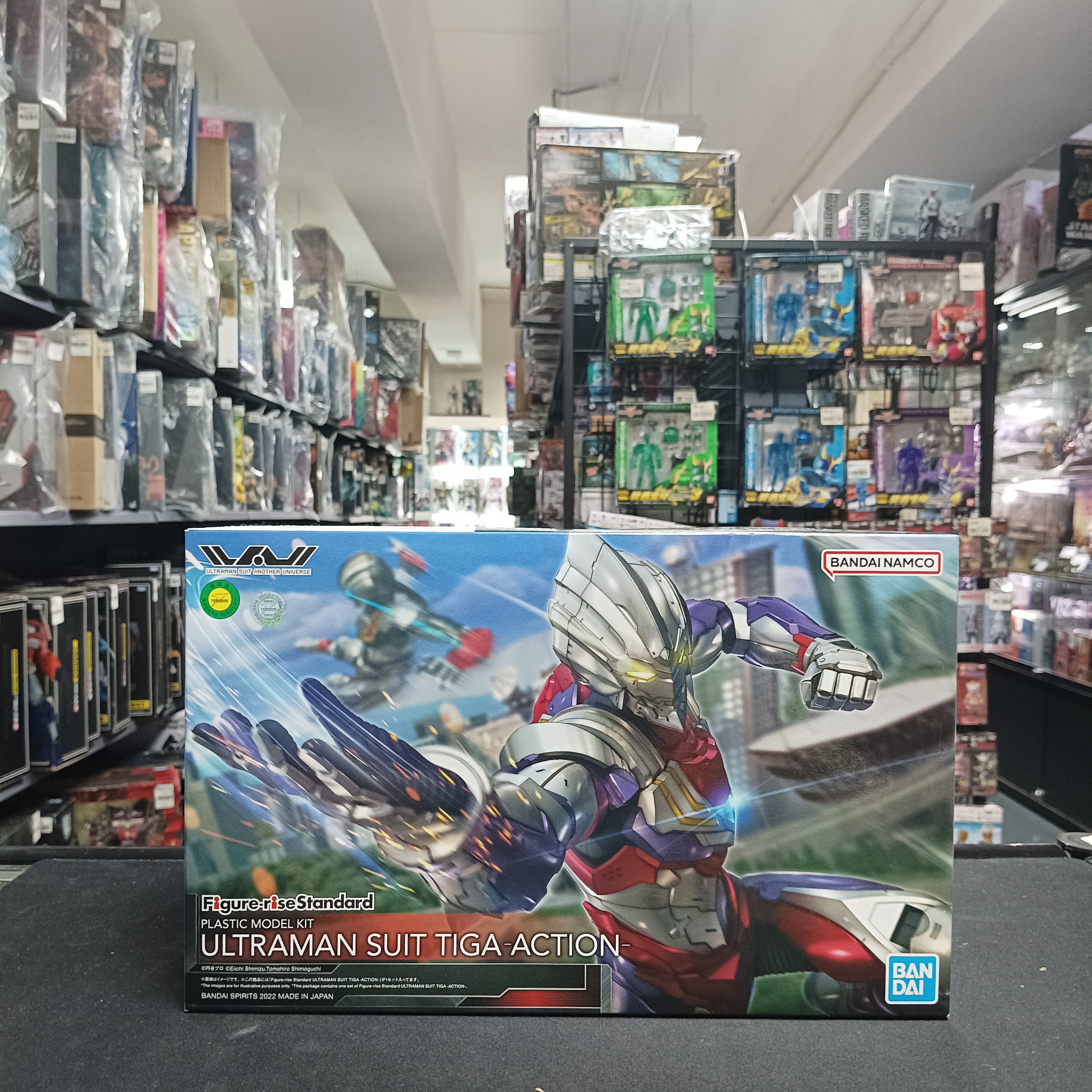 寄賣-超人系列-Figure-rise Standard ULTRAMAN SUIT TIGA