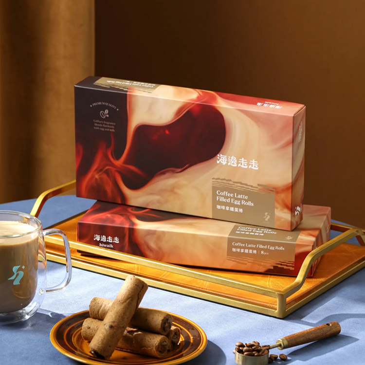 【海邊走走】咖啡拿鐵蛋捲