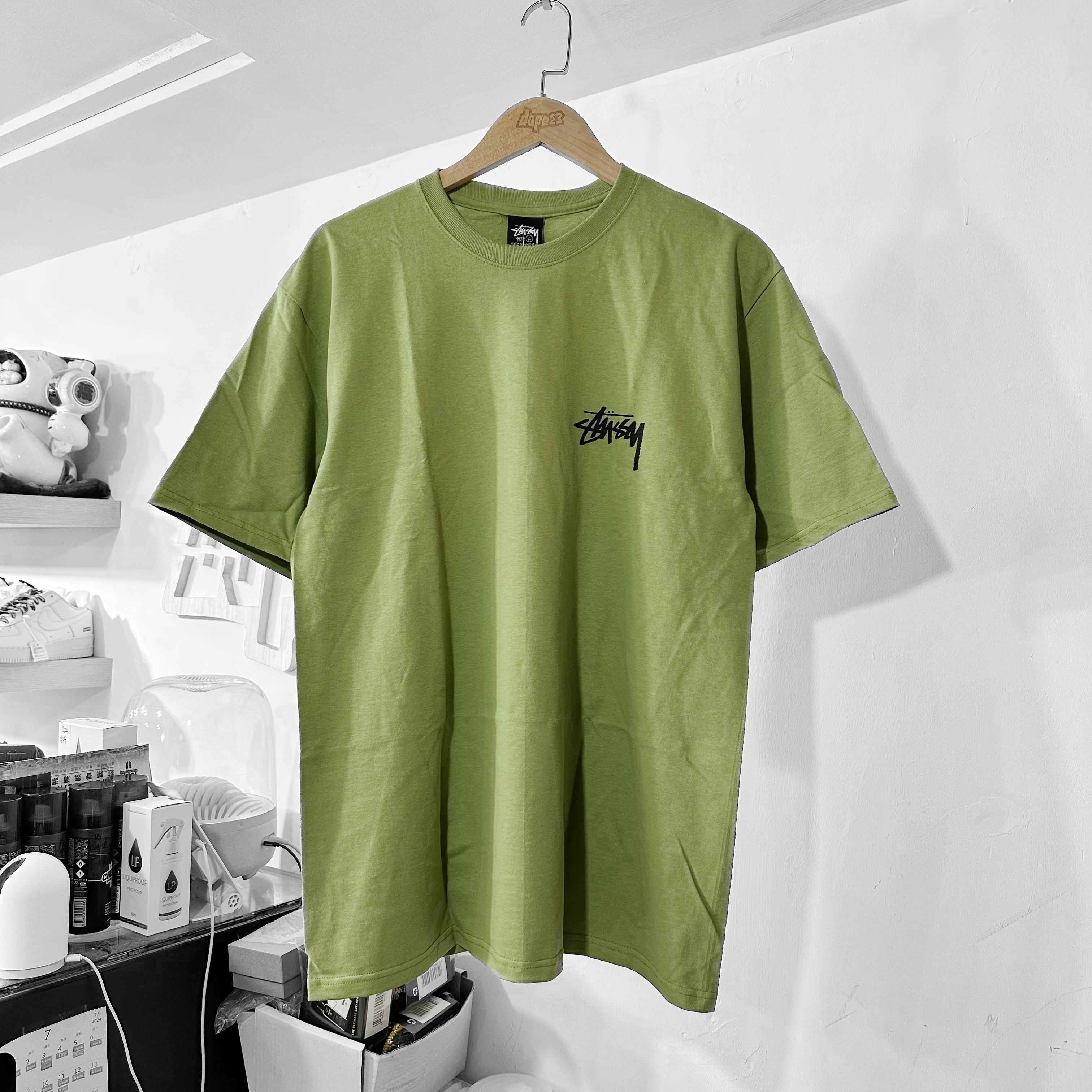 STÜSSY SS24 Cherries Tee Moss