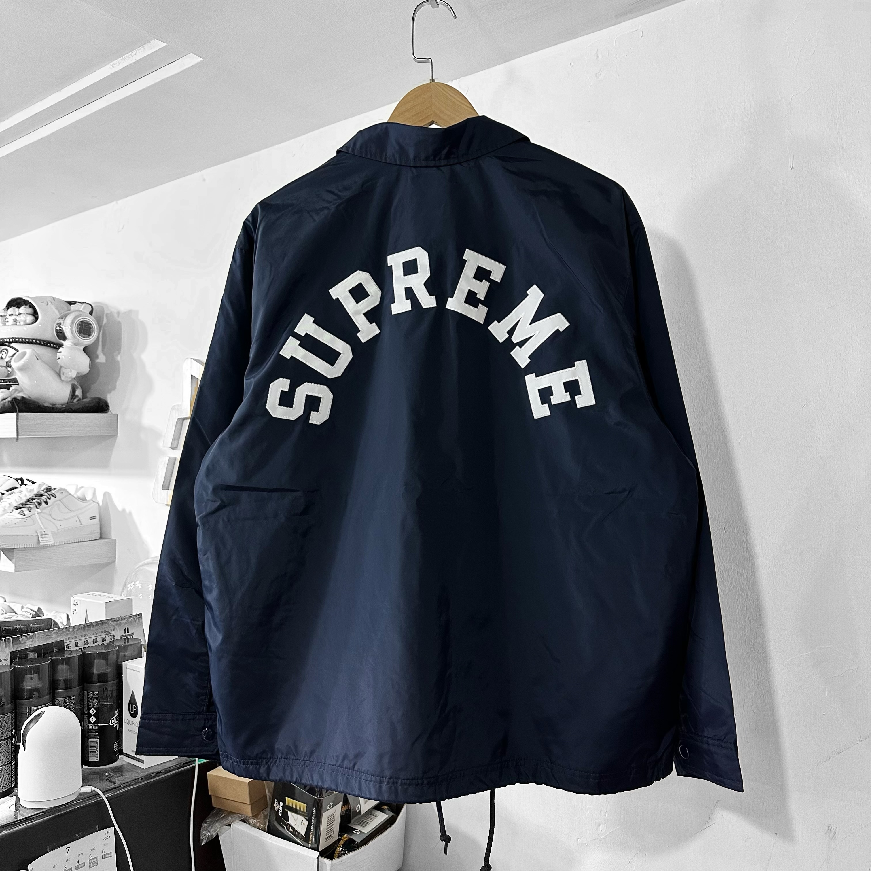 Supreme Champion Coaches Jacket Navy