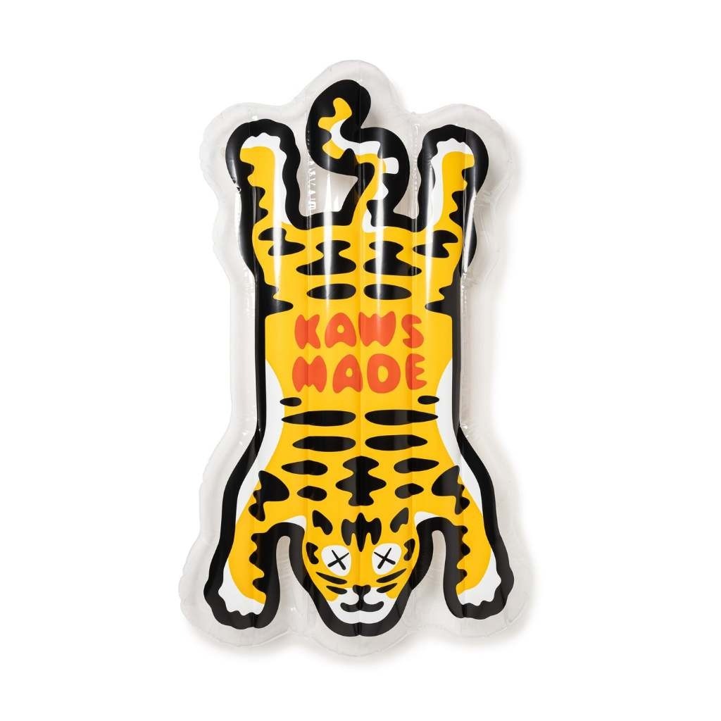 2024SS HUMAN MADE KAWS MADE FLOAT MAT 聯名 老虎 玩水 氣墊 現貨
