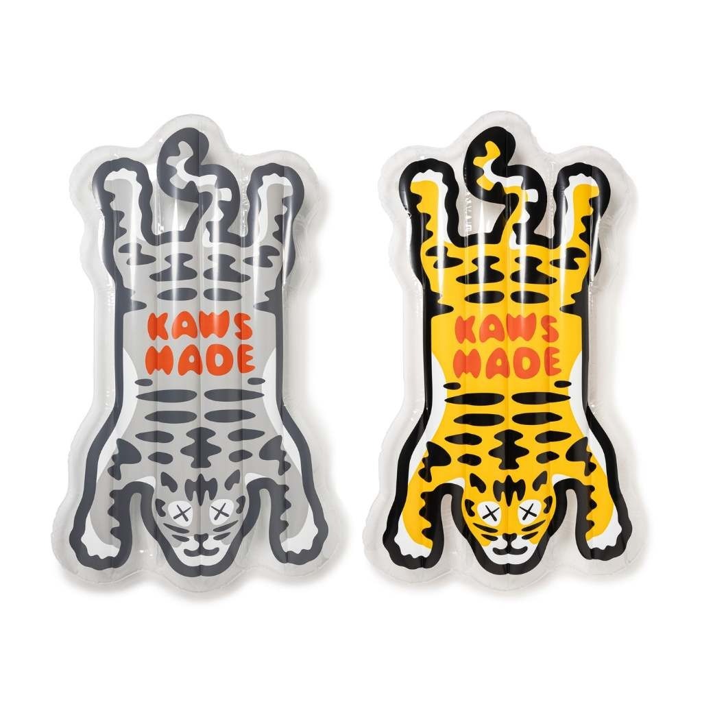 2024SS HUMAN MADE KAWS MADE FLOAT MAT 聯名 老虎 玩水 氣墊 現貨