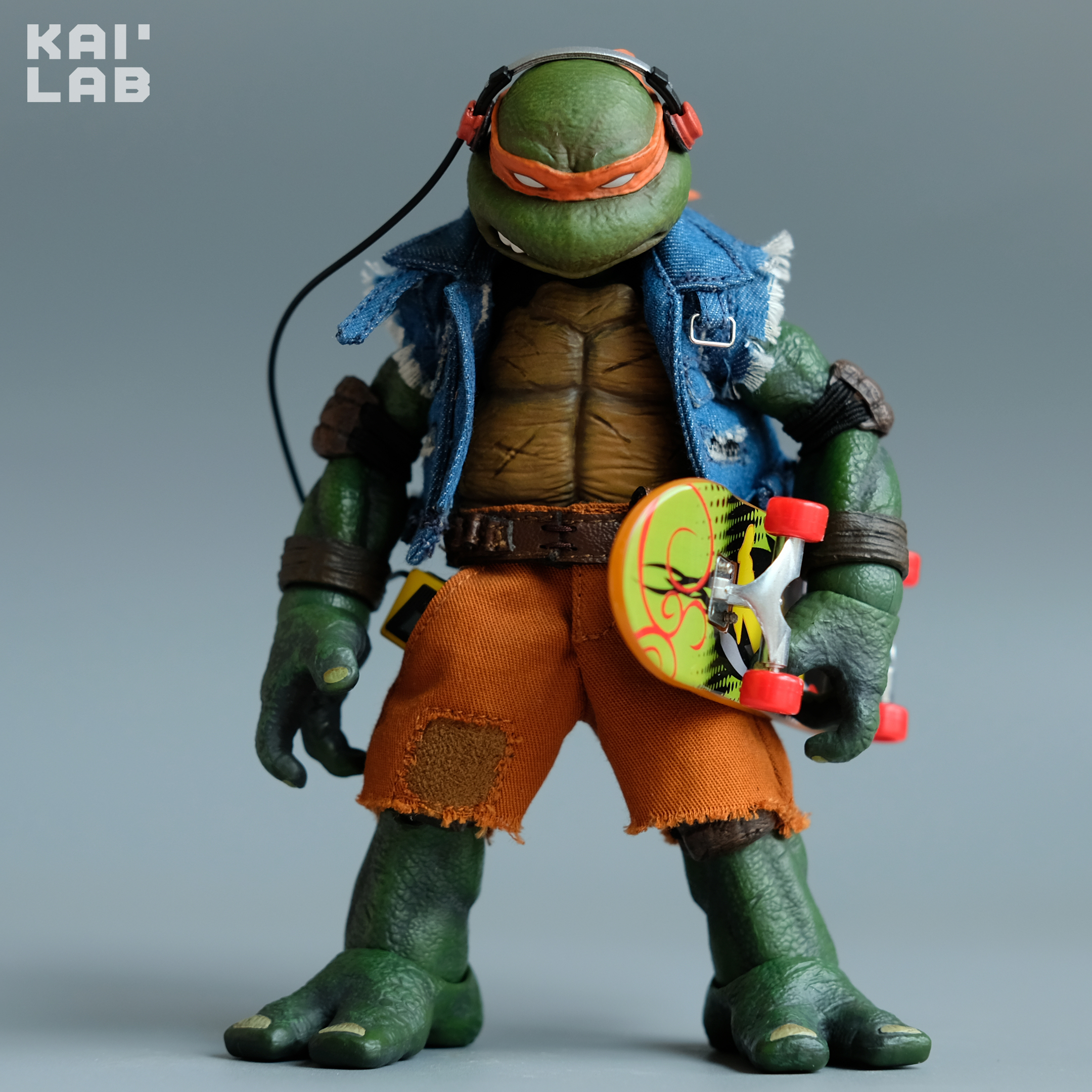 KAI LAB 1/12  TMNT- Street skateboarding clothing (Mezco Fit)