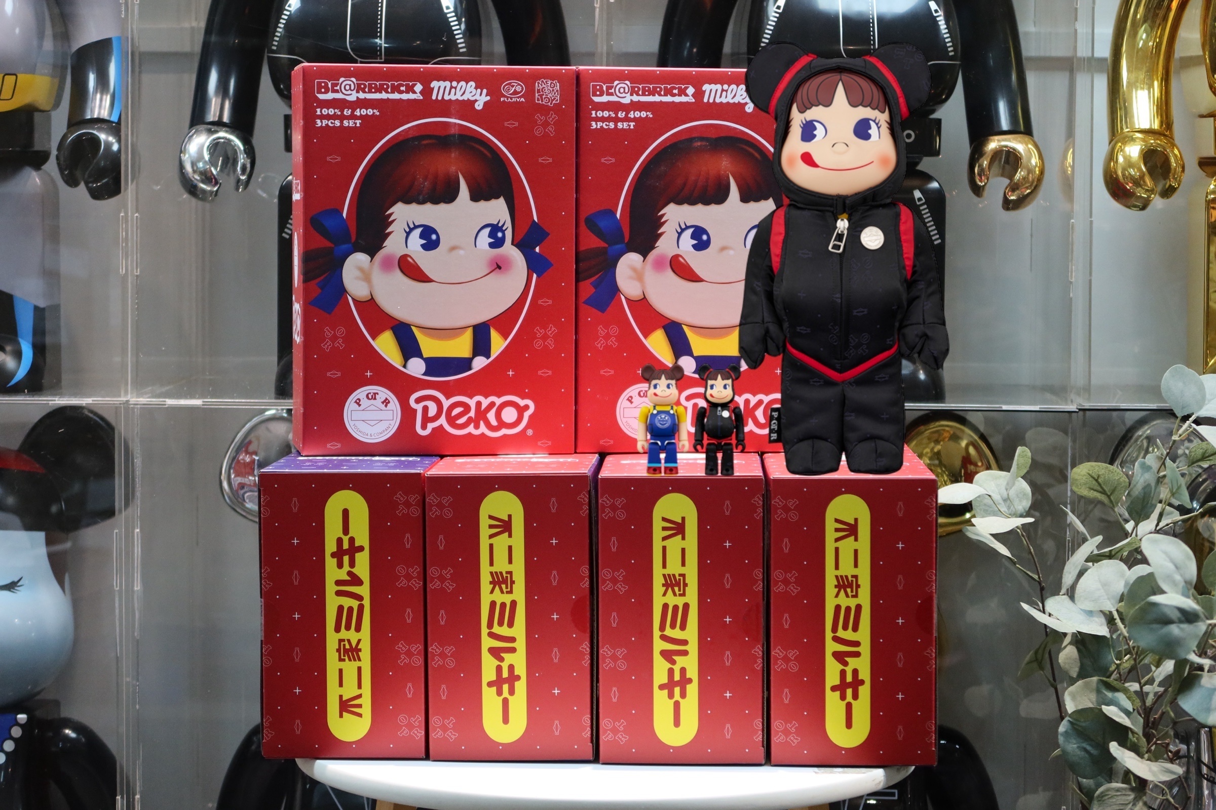 🎏預訂🎏 Bearbrick 400% 100% PEKO X PORTER  Set of 3