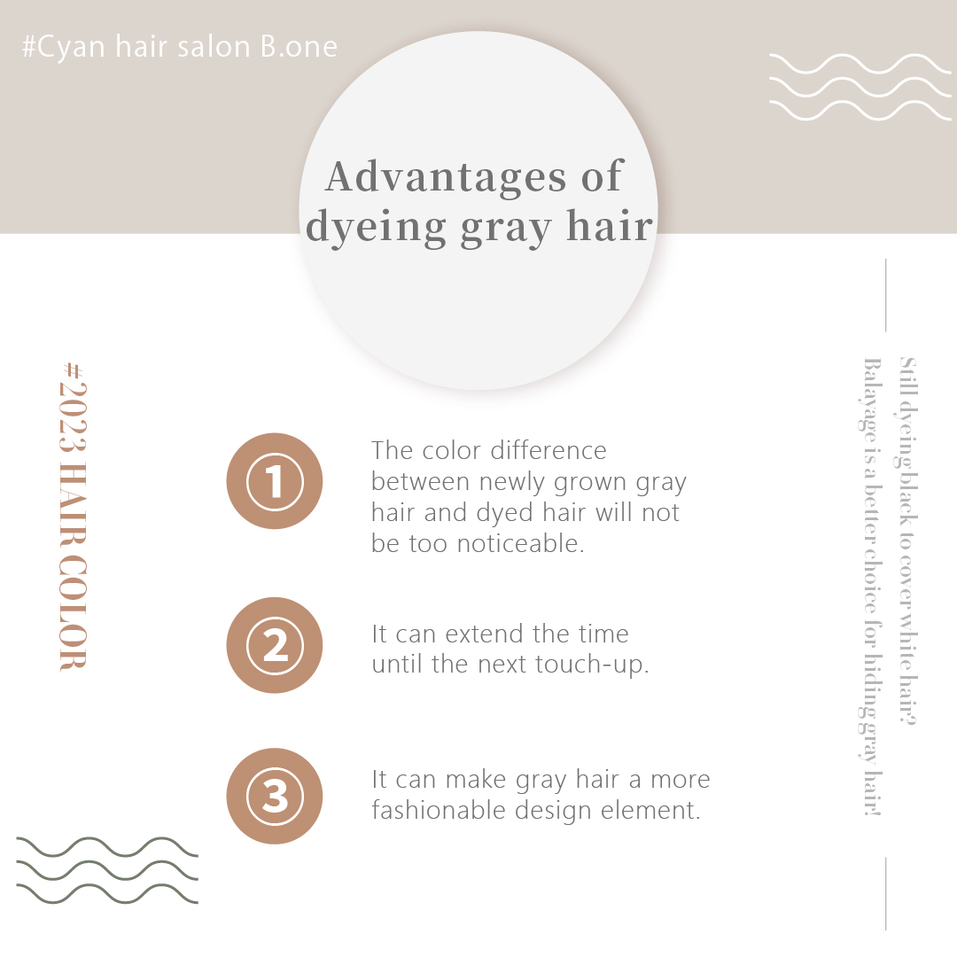 Advantages of highlighting gray hair