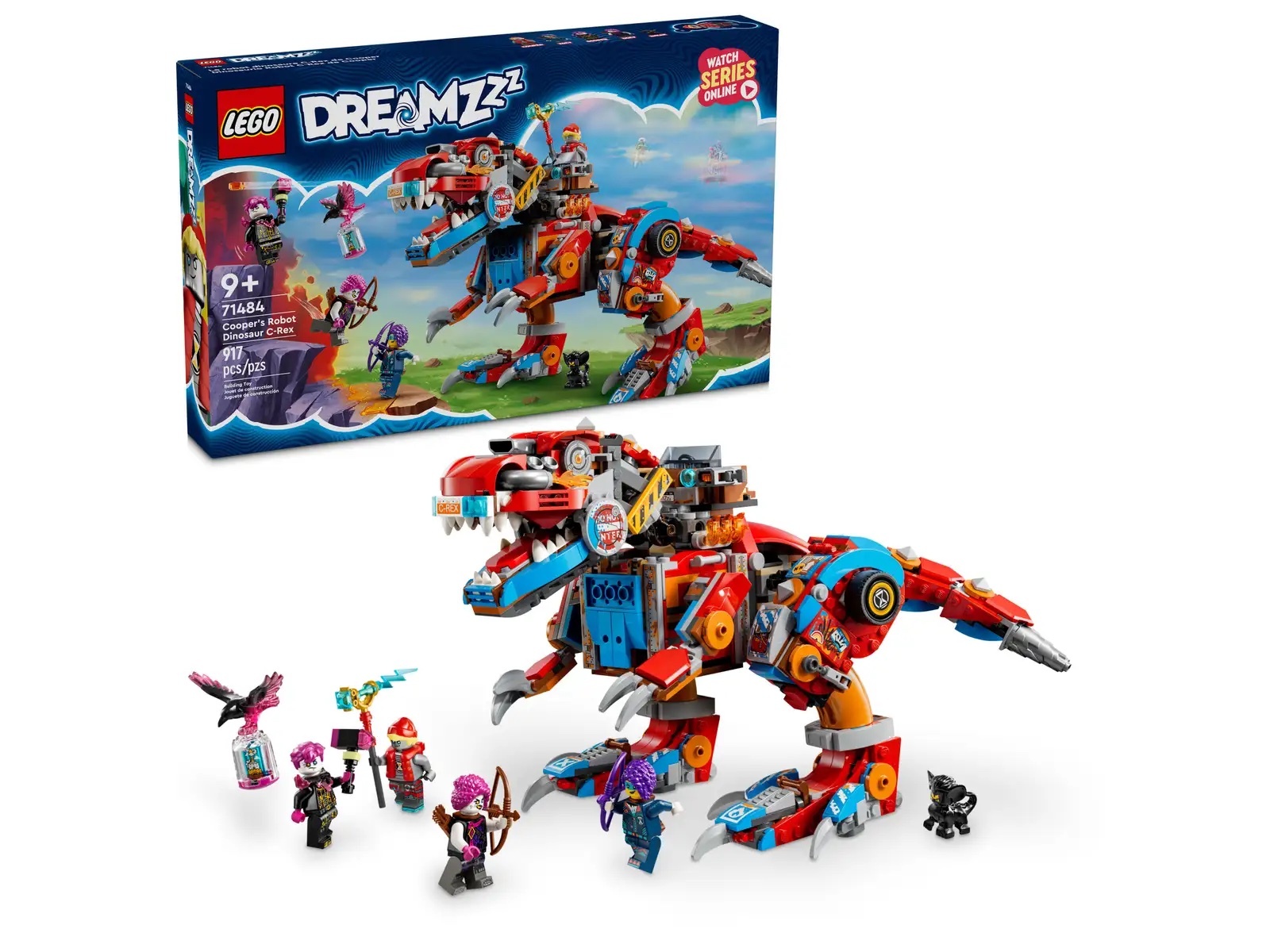 [飛米樂高積木專賣店] LEGO 71484 DREAMZzz-庫柏的機器恐龍酷暴龍