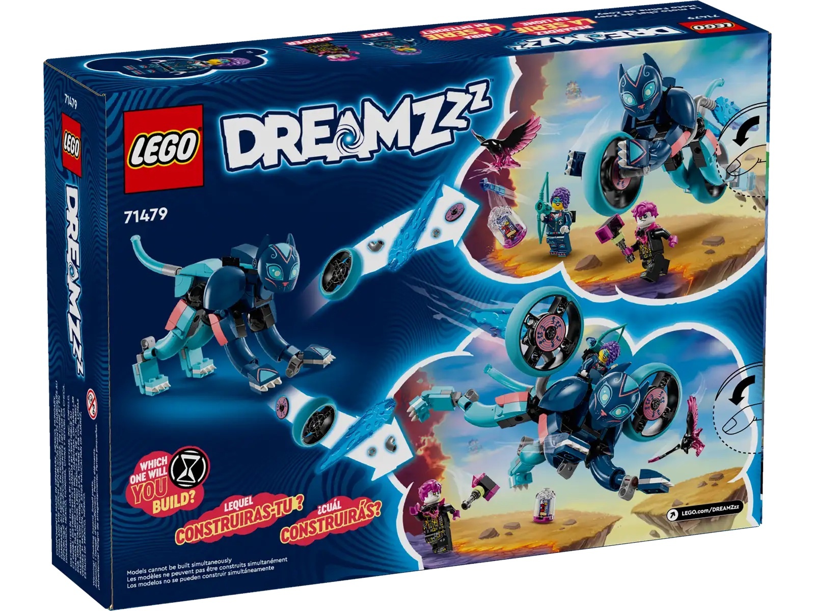 [飛米樂高積木專賣店] LEGO 71479 DREAMZzz-佐伊的貓咪摩托車