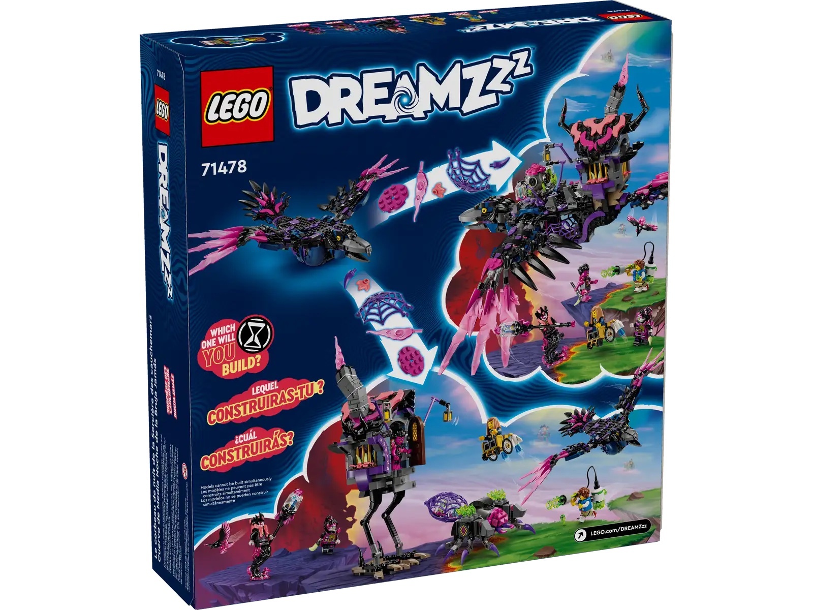 [飛米樂高積木專賣店] LEGO 71478 DREAMZzz-奈何女巫的暗夜渡鴉