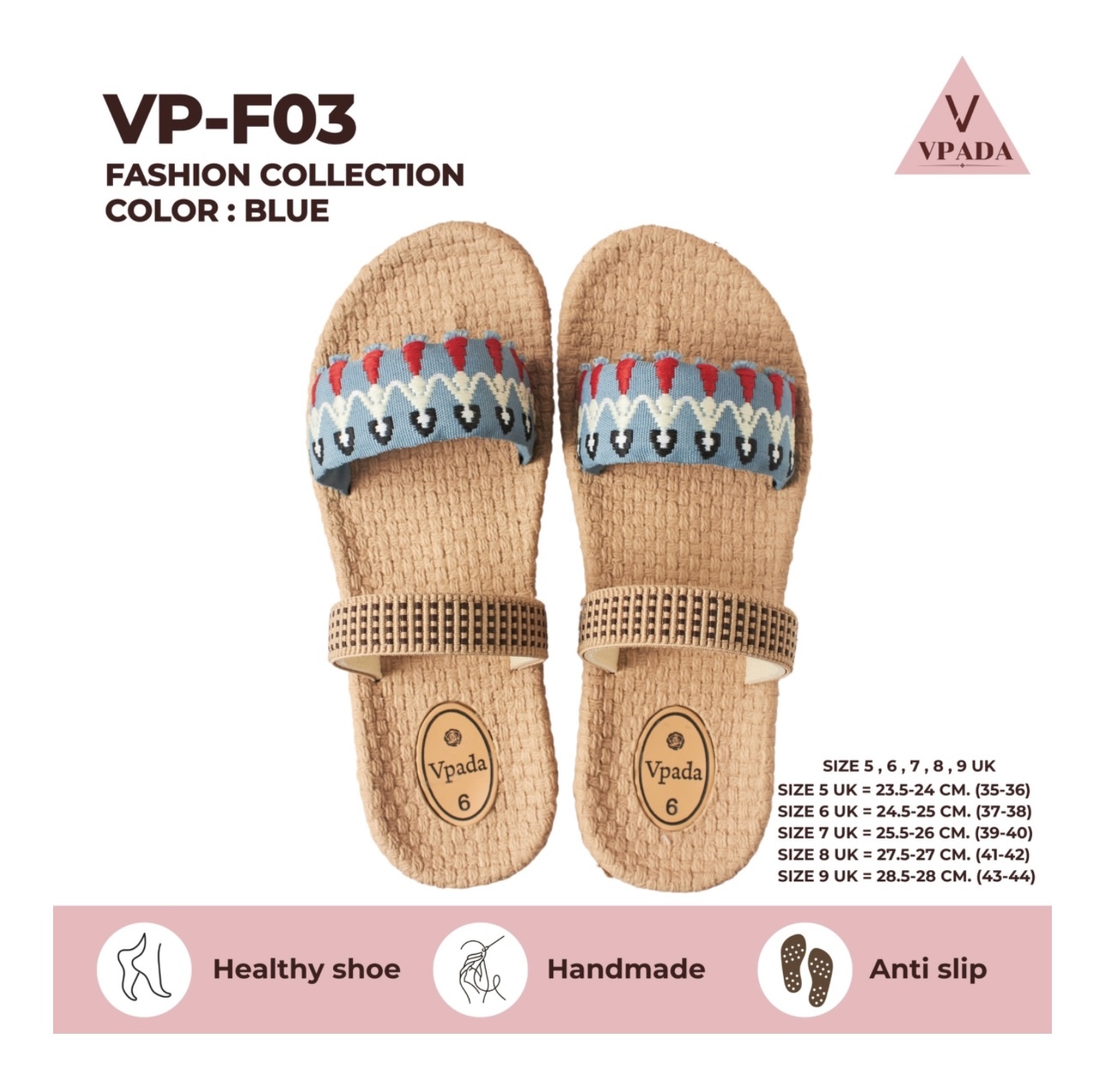 VPADA -涼鞋 （ No: VP- F03 )