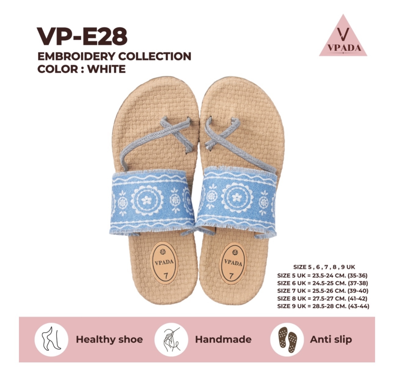 VPADA -涼鞋 （ No: VP- E28 )