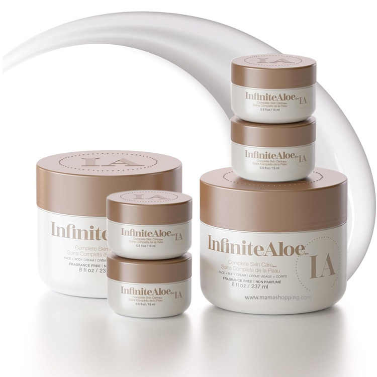 美國製 Infinite Aloe 有機蘆薈護膚霜 6 件套裝