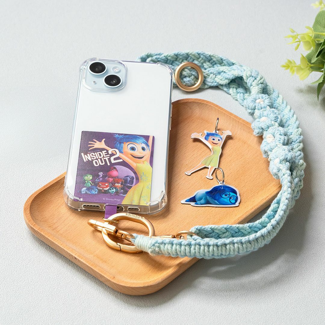 Info think 腦筋急轉彎系列 手機編織頸掛繩