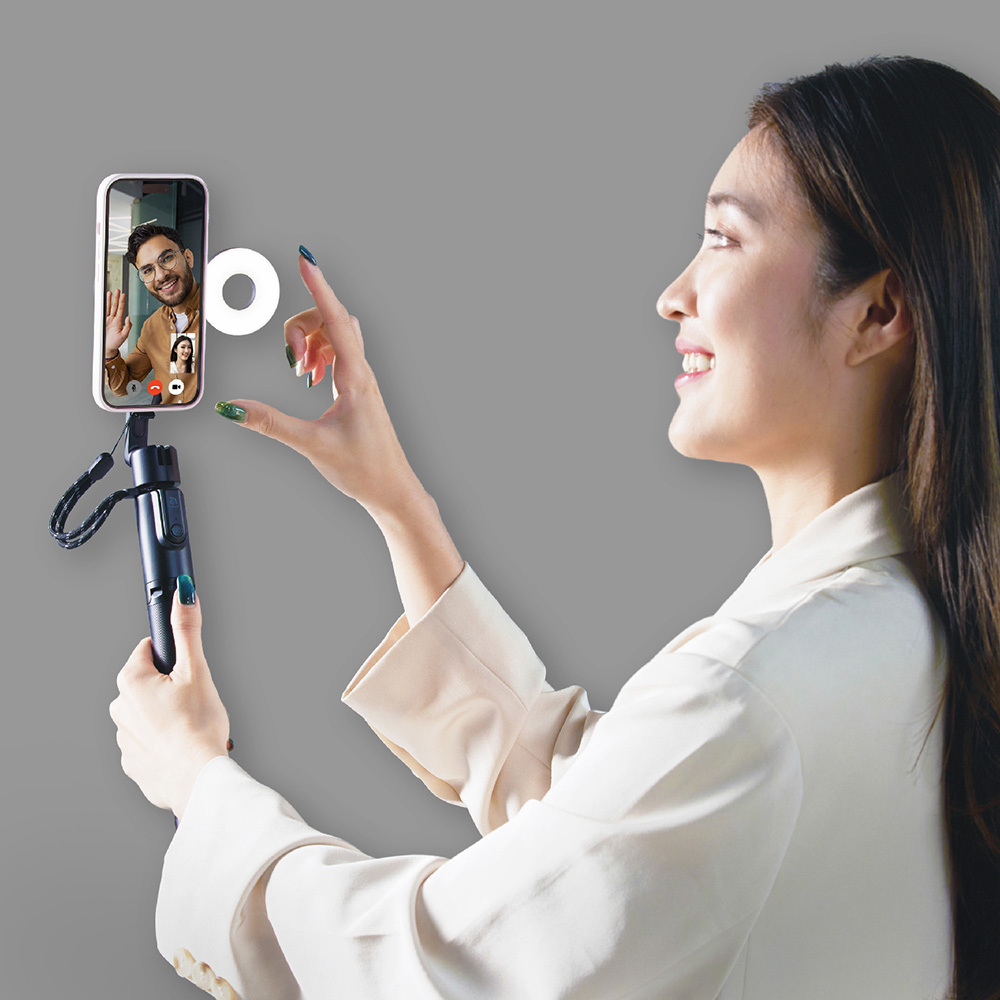SELFIE Pro Magnetic Wireless Bluetooth Tripod Selfie Stick