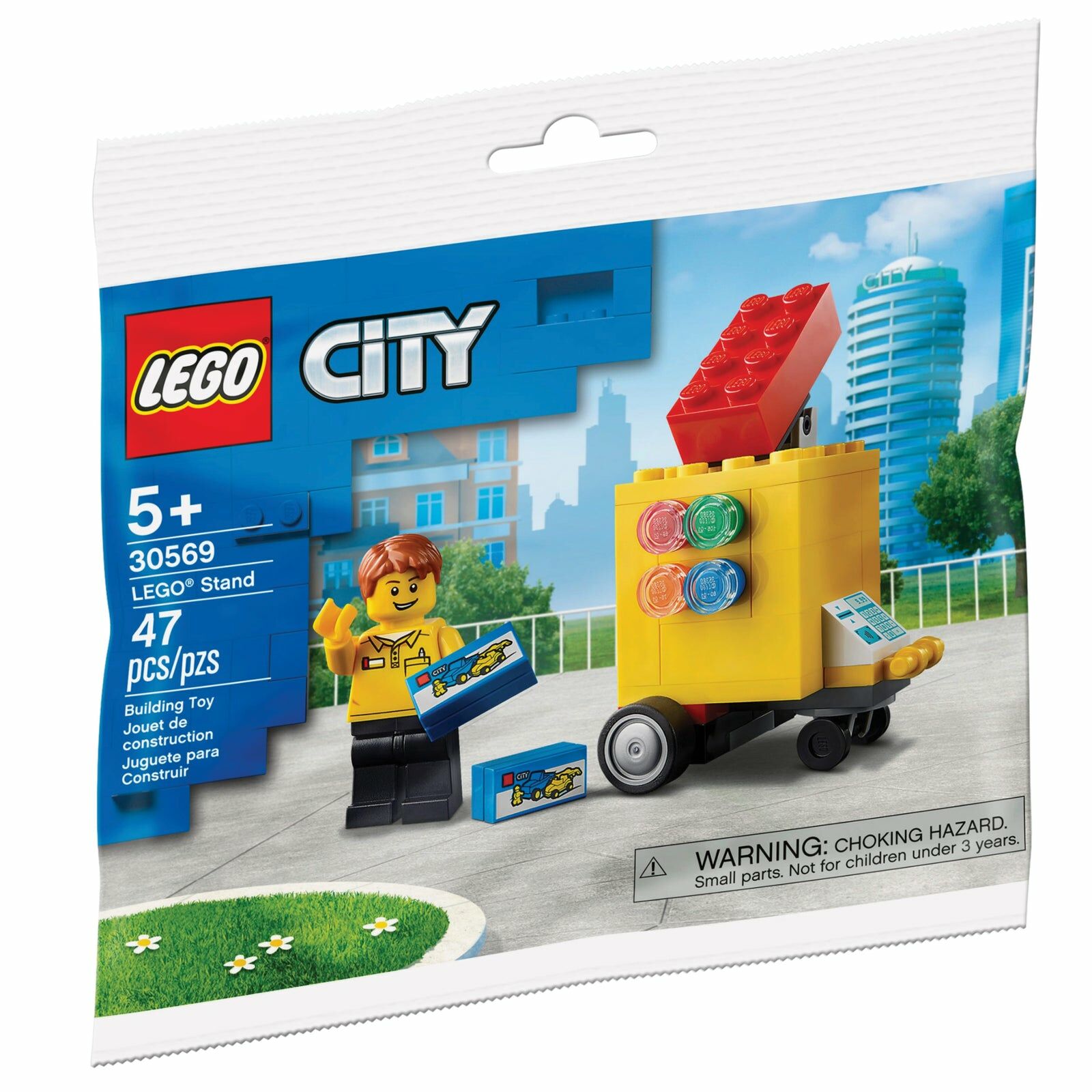 [飛米樂高積木專賣店] LEGO 30569 Polybag 城市系列 樂高攤車