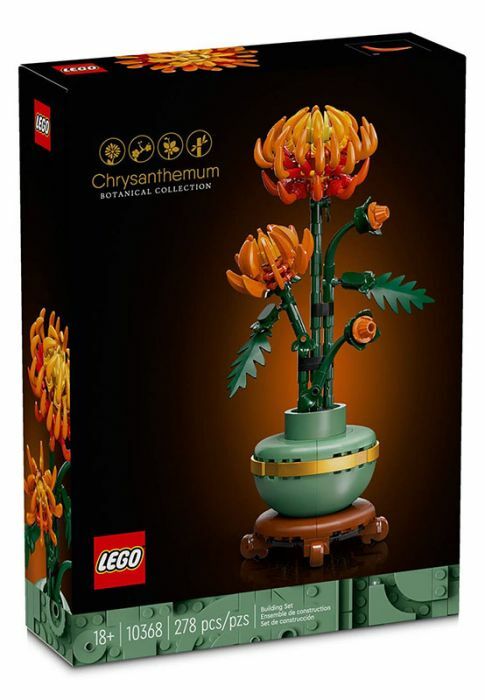 (預訂24年8月)  LEGO  10368 Icons : 菊花 (植物收藏系列)