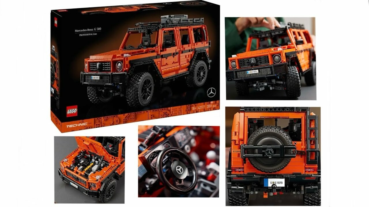 LEGO 42177 Mercedes-Benz G 500 PROFESSIONAL Line (Technic)