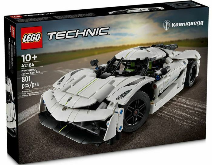 (預訂24年8月)  LEGO 42184 Koenigsegg Jesko Absolut White Hypercar (Technic)