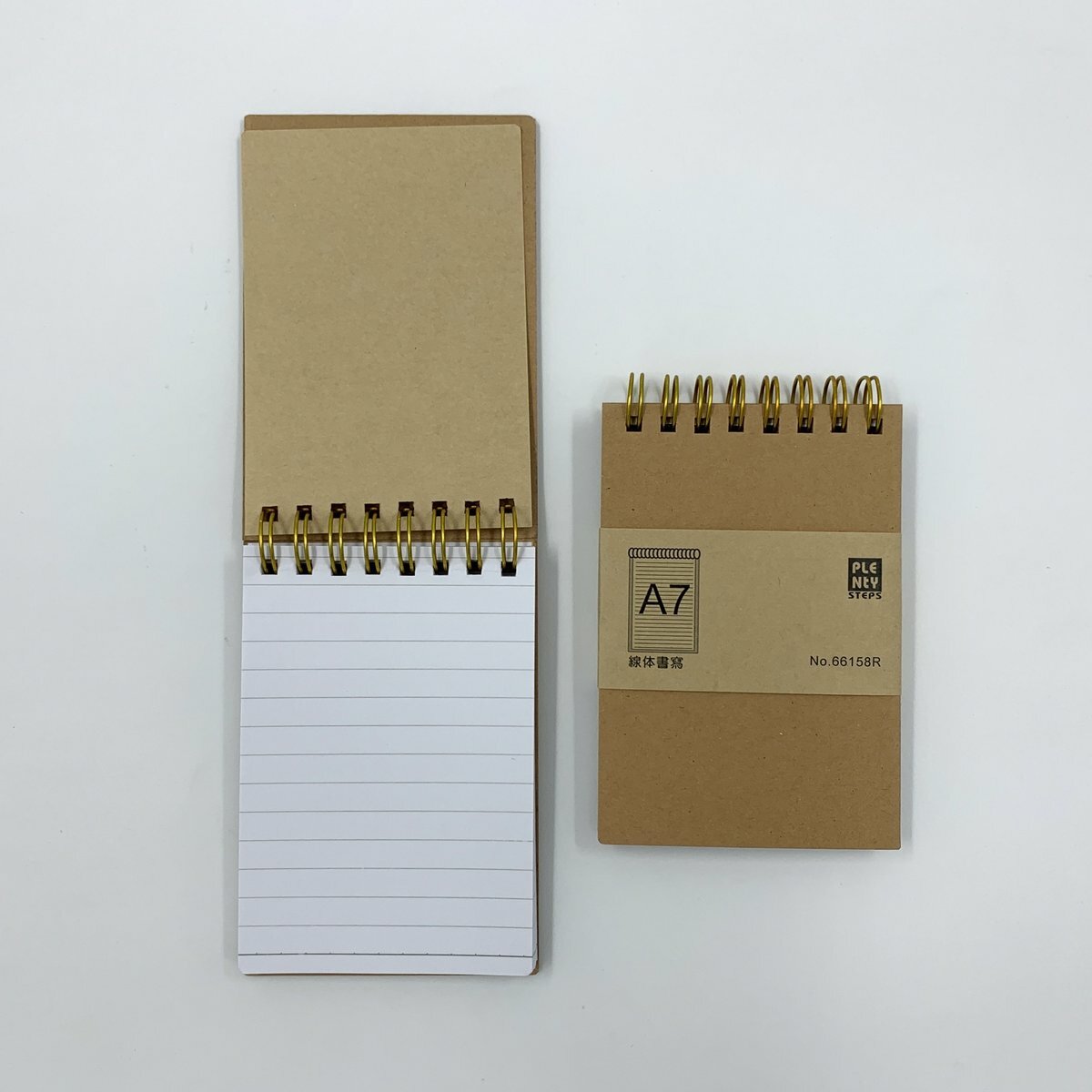 #66158R A7 特厚面 雙圈行線筆記簿 - 1本