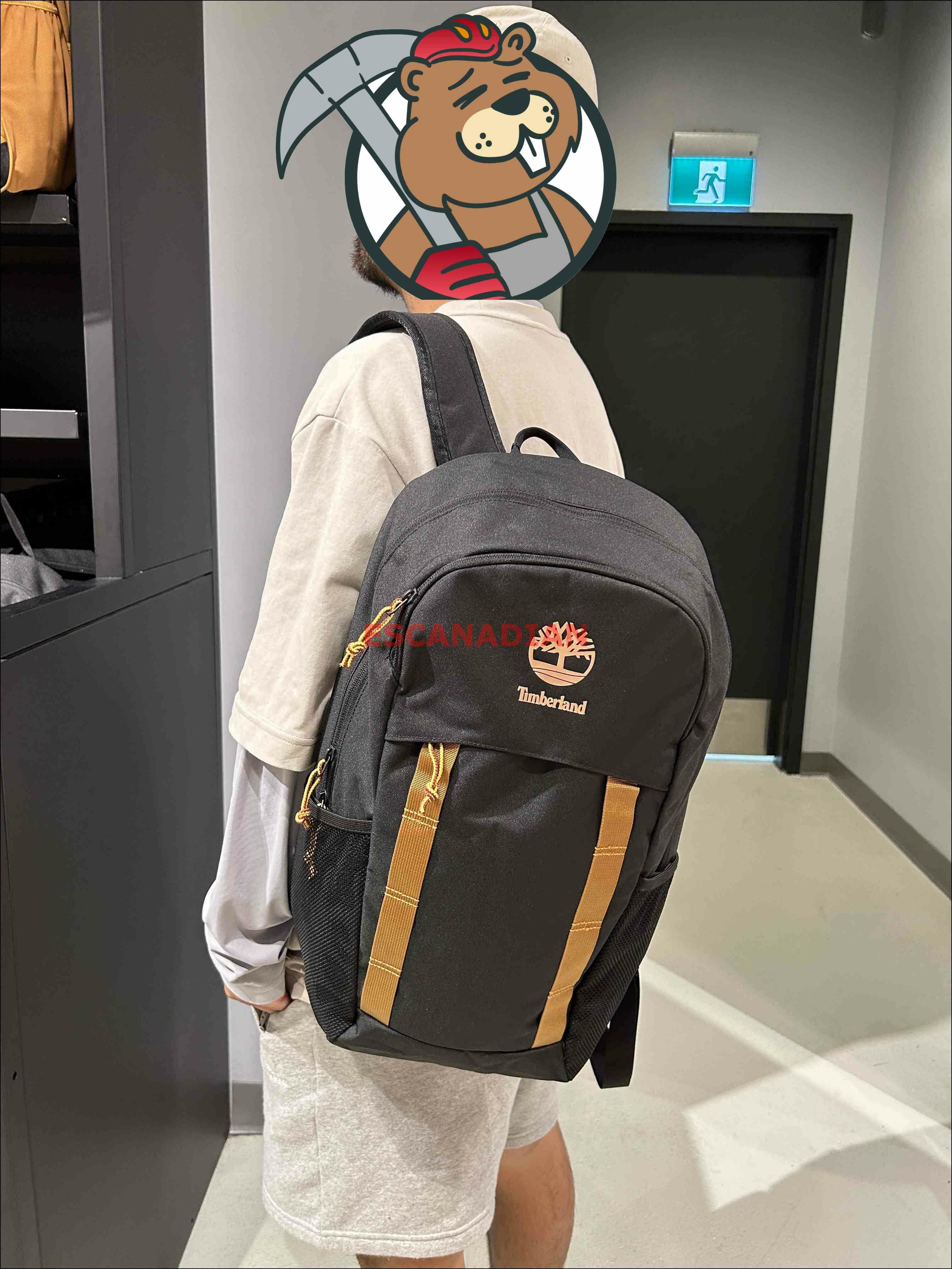 Timberland 大人 雙夾層 26L 後背包 (2色)