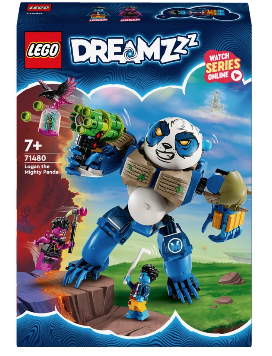 (預訂24年8月) LEGO 71480 Logan the Mighty Panda 大熊貓羅根 (DREAMZzz™)