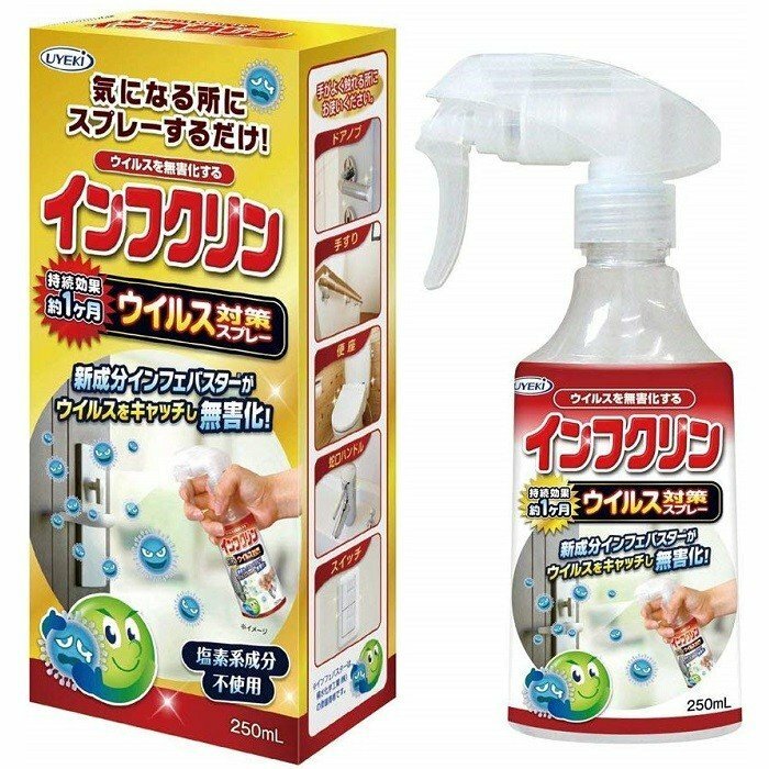 UYEKI - 抗流感病毒塗層250ml(口罩適用)