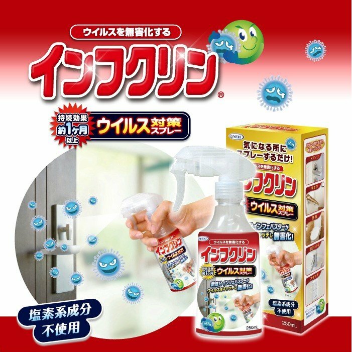 UYEKI - 抗流感病毒塗層250ml(口罩適用)